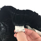 Zara trousers 7-8 years black velvet plain elasticated waist