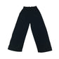 Zara trousers 7-8 years black velvet plain elasticated waist