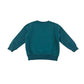 Sweater 4-5 years blue with green t-rex graphic design jersey