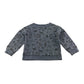 John Lewis sweater 4-5 years grey graphic design print jersey cotton