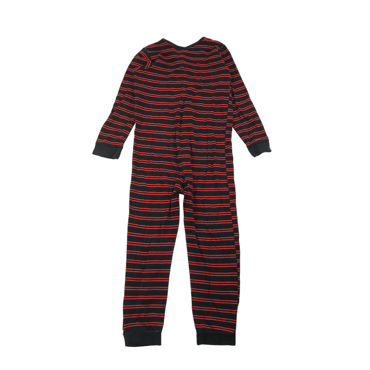 Tu Red Stripy Cotton Onesie Age 9