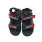 Tu Sandals Shoe Size 13 Junior Navy and Red Nautical Theme