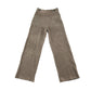 Zara trouser 9-10 year beige ribbed straight leg