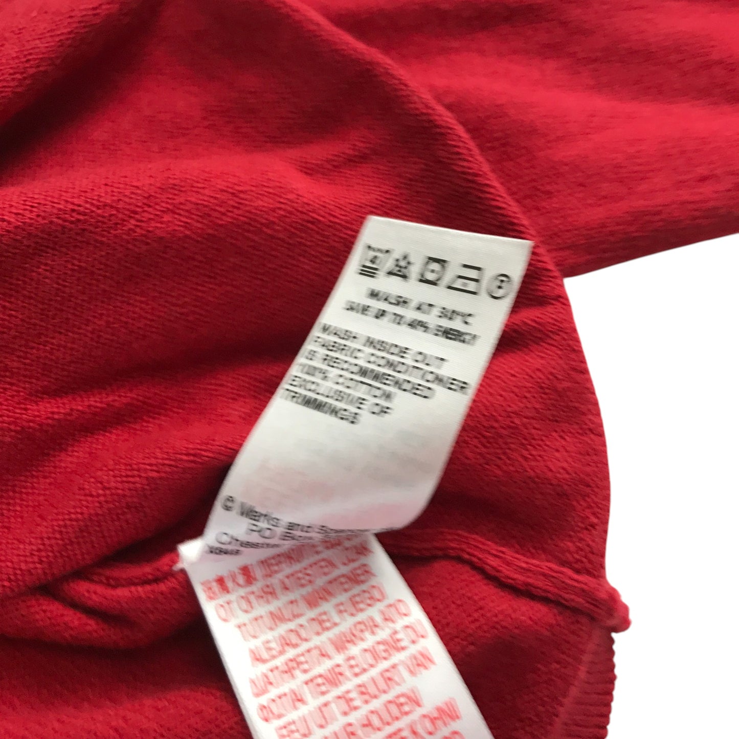 M&S Cardigan 6-7 Years red Knitwear cropped bolero gem detailing cotton