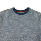 Nutmeg sweater 7-8 years blue and white jersey material