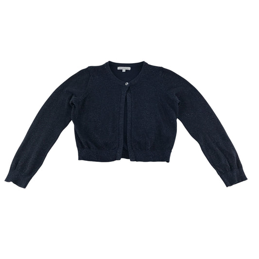 Debenhams Cardigan 6-7 Years navy knitwear glittery bolero cropped