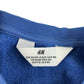 H&M sweater 9-10 years blue plain crewneck jersey