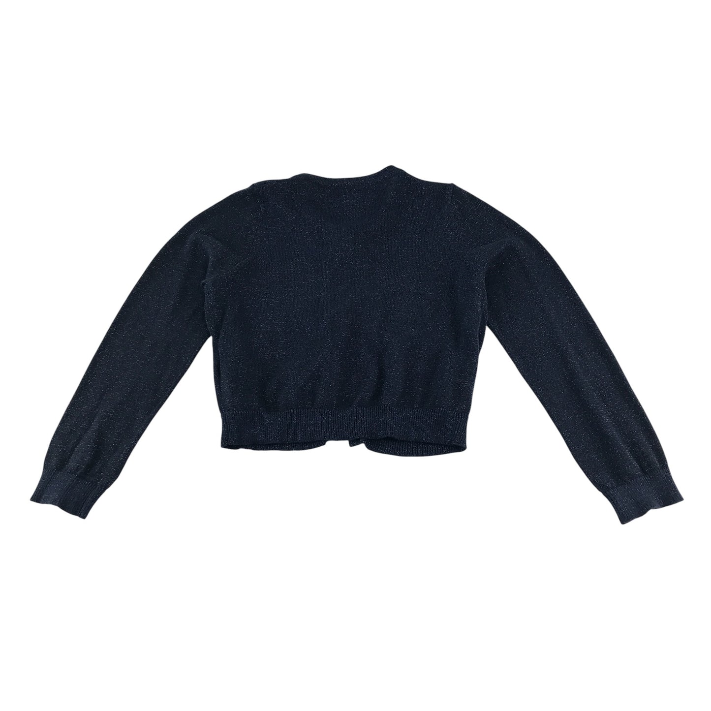 Debenhams Cardigan 6-7 Years navy knitwear glittery bolero cropped