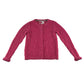Mini Boden Cardigan 6-7 years pink knitwear rib texture wool mix