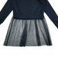 Name It Dress Age 12 Navy Long Sleeve Sweatshirt Dress