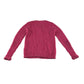 Mini Boden Cardigan 6-7 years pink knitwear rib texture wool mix