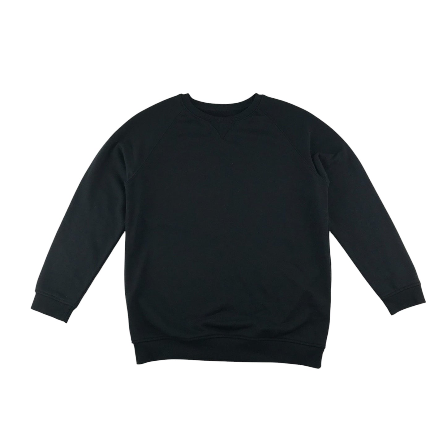 Primark Sweater 11-12 years black plain crewneck