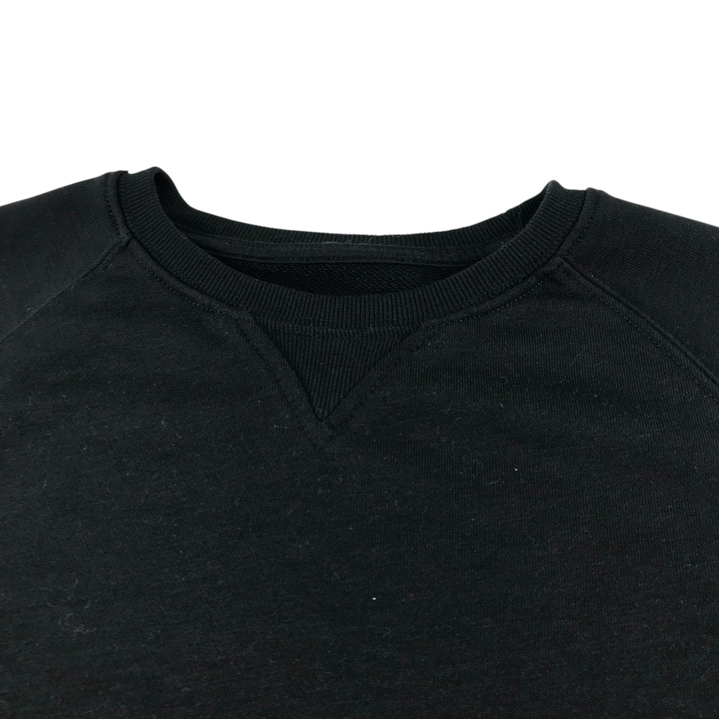 Primark Sweater 11-12 years black plain crewneck