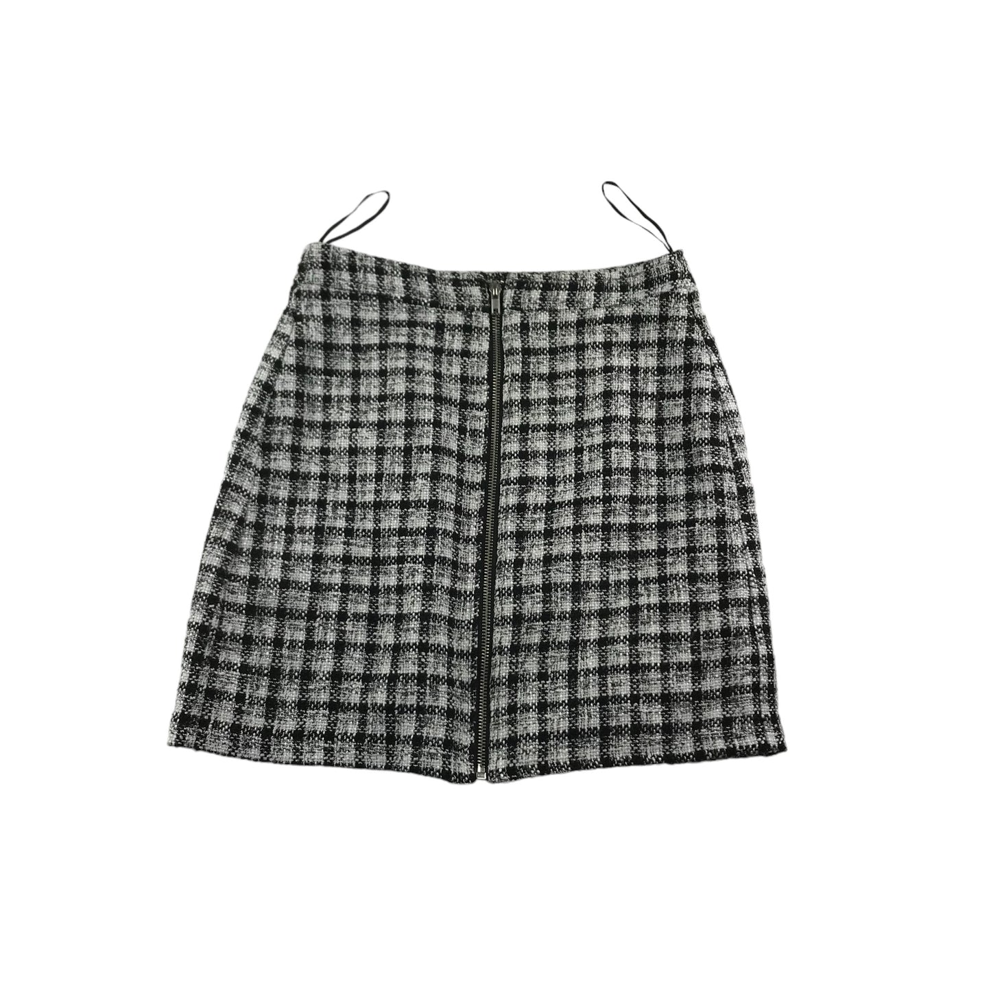 New Look Shorts Women's Size 8 Black and White Checked