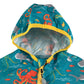 Frugi light jacket 5-6 years blue octopus ocean print