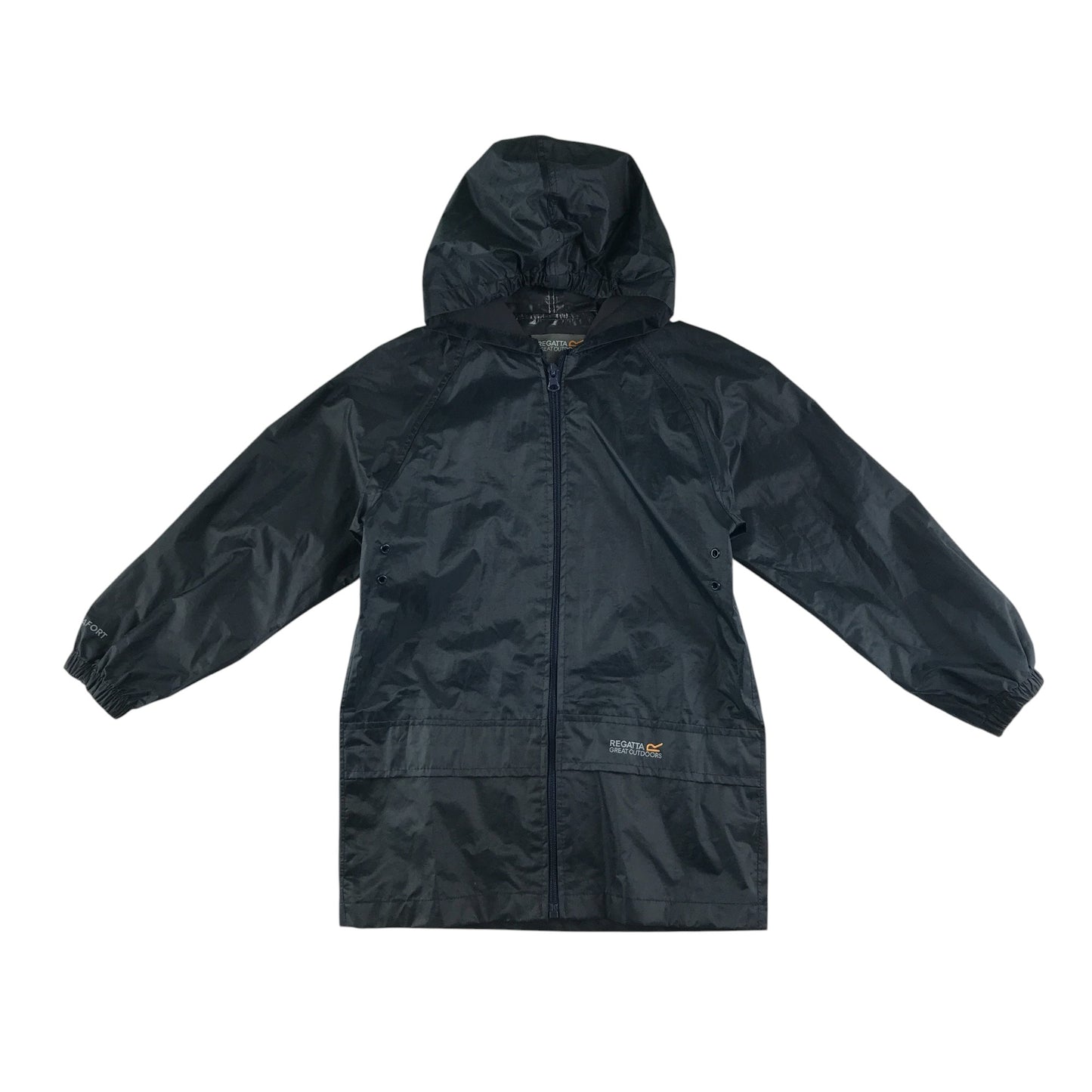 Regatta light jacket 5-6 years navy plain full zipper