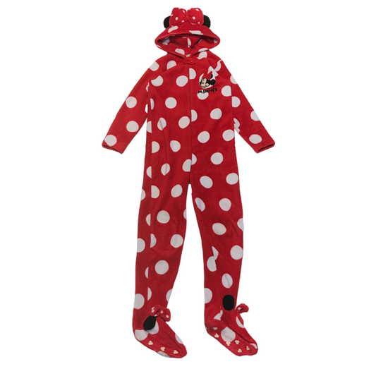 Primark Red Polka Minnie Mouse Onesie Age 9