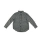 Ralph Lauren Shirt Age 6 Black and White Checked Long Sleeve Button Up Cotton