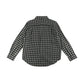 Ralph Lauren Shirt Age 6 Black and White Checked Long Sleeve Button Up Cotton