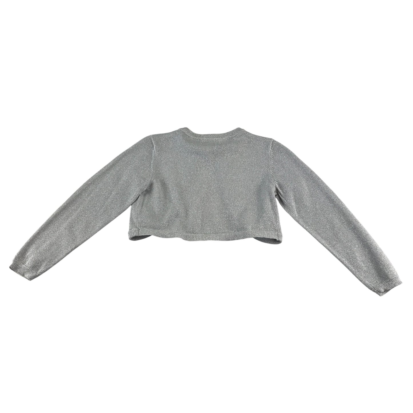 Kite&Cosmic Cardigan 5-6 years silver knitwear glittery cropped bolero