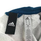 Adidas hoodie 7-8 years years grey jersey with large logo on arm