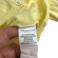 Primark Cardigan 5-6 years yellow knitwear round neckline cotton