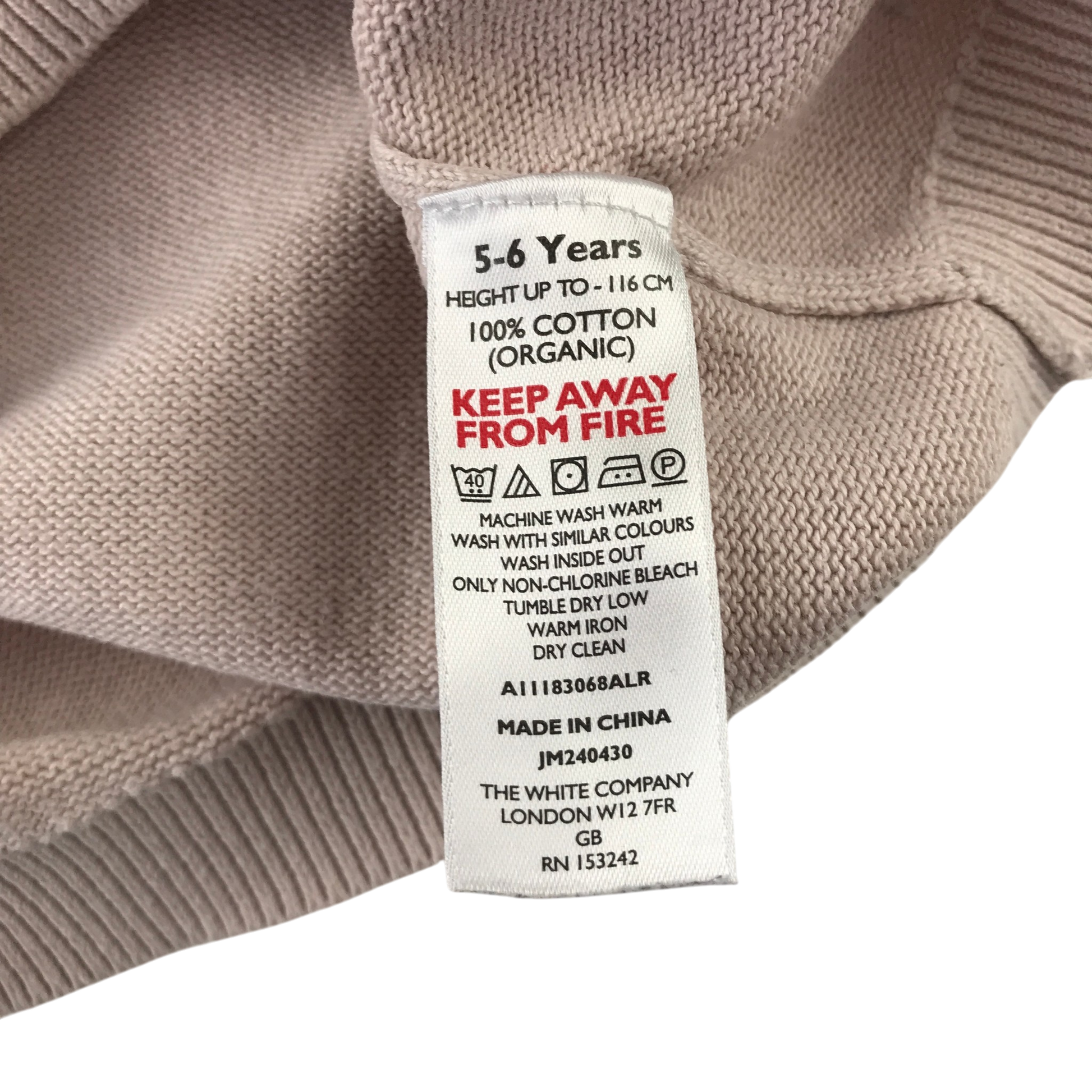 Preloved The White Company jumper for kids