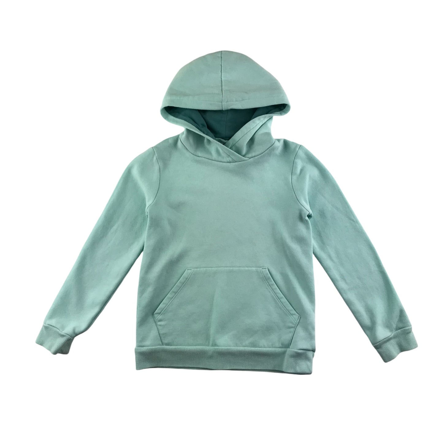 Decathlon hoodie 8-9 years light blue plain