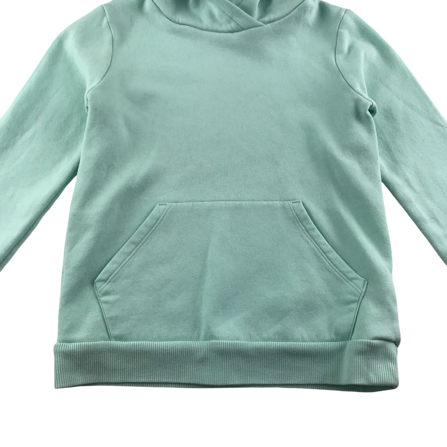 Decathlon hoodie 8-9 years light blue plain