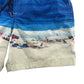 M&S swim trunks 7-8 Blue Beach Photo Graphic