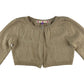 John Lewis Cardigan 5-6 years gold knitwear glittery cropped bolero