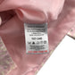 Next canvas jacket 6-7 years white with pink floral print design