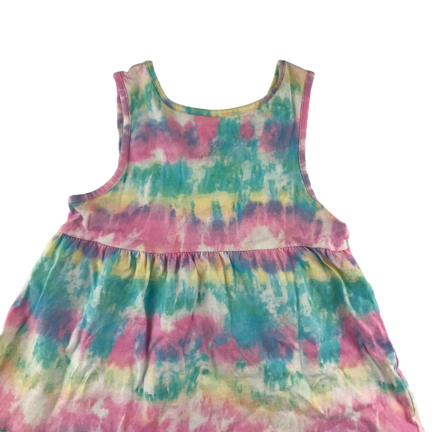 F&F Dress Age 5 Multicoloured Tie-Dye Cotton