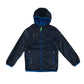 Regatta light jacket 7-8 years navy plain with light blue detailing mesh lining