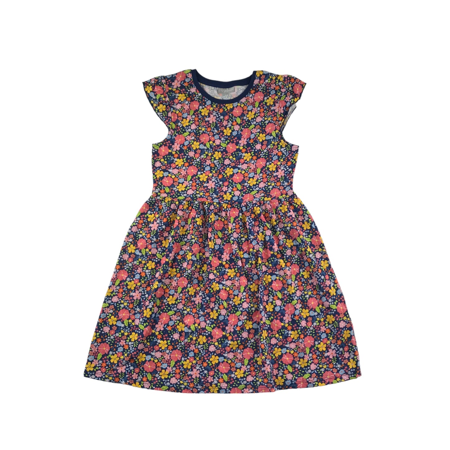 Matalan Dress Age 10 Multicoloured Floral Cotton