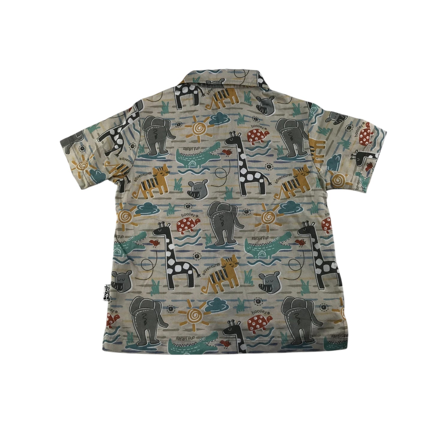 Hoolies shirt 5-6 years grey animal design cotton