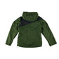 Decathlon light jacket 7-8 years khaki with grey detailing mesh lining