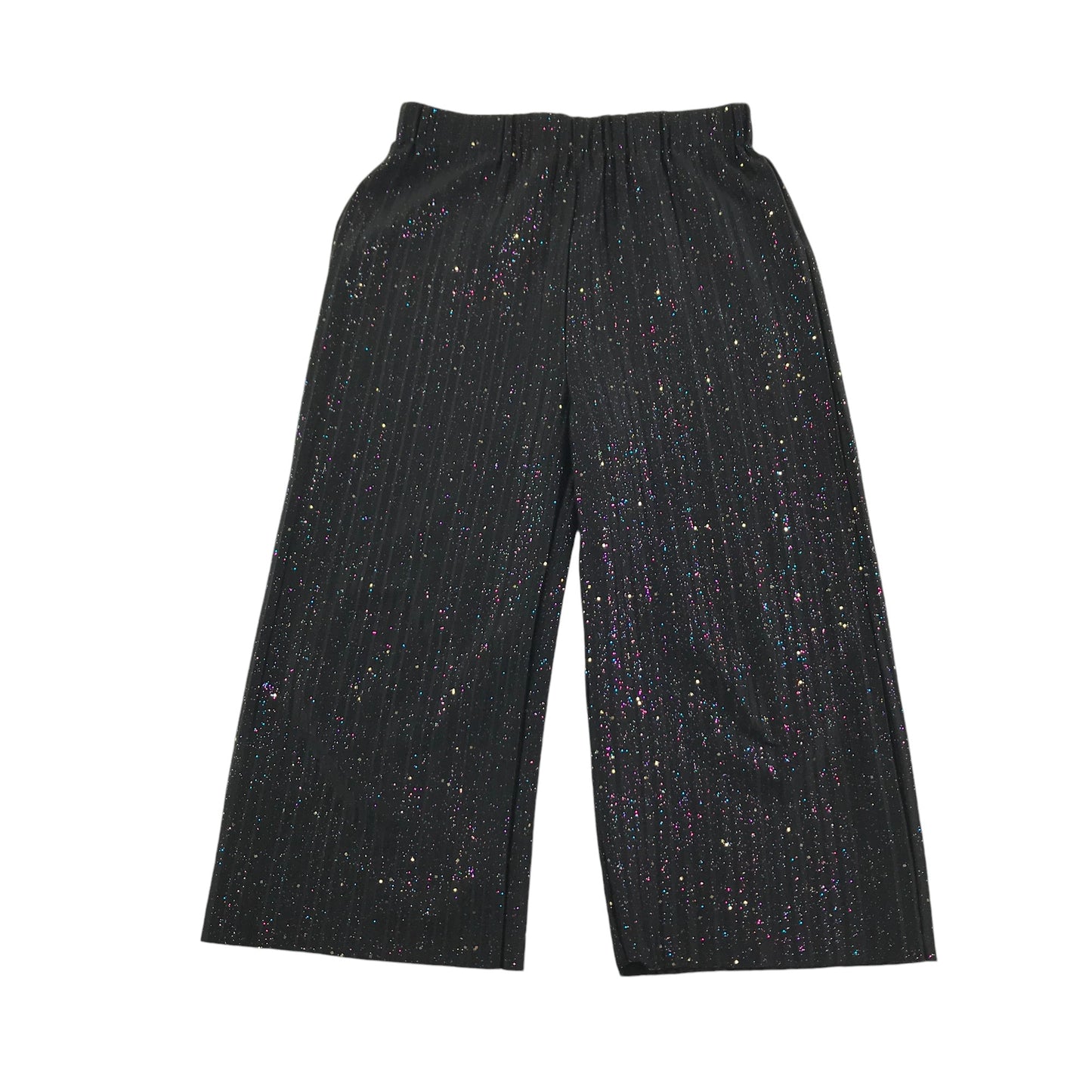 M&Co Trousers 8-9 Years Black Sparkly