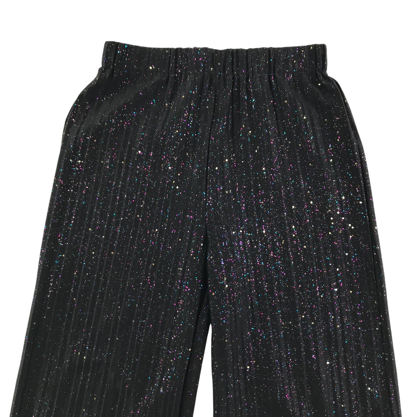 M&Co Trousers 8-9 Years Black Sparkly