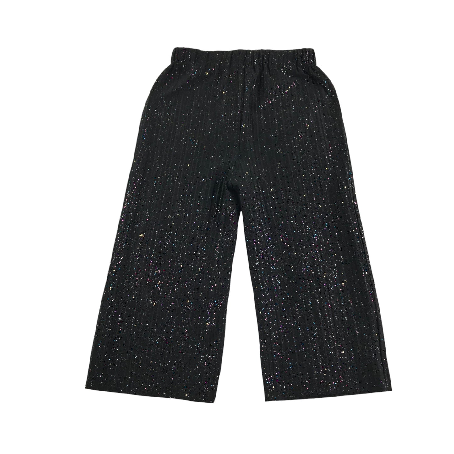 M&Co Trousers 8-9 Years Black Sparkly