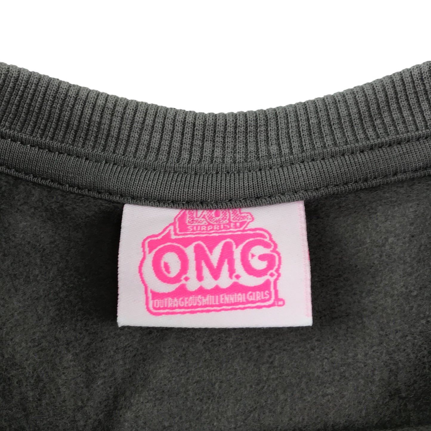 George sweater 10-11 years grey LOL Surprise graphic print cotton