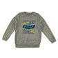 Primark sweater 10-11 years grey graphic print crewneck