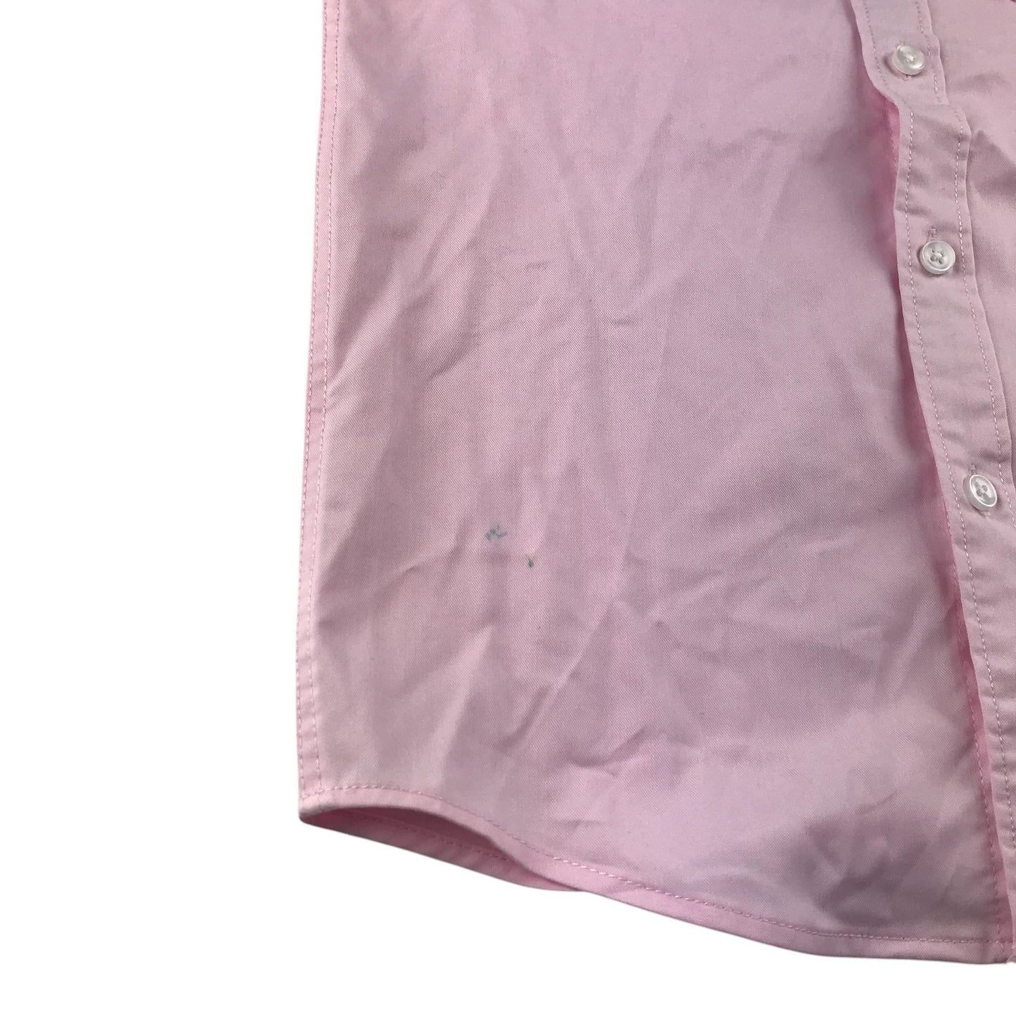 Dilbyke shirt 7-8 years pink plain button up