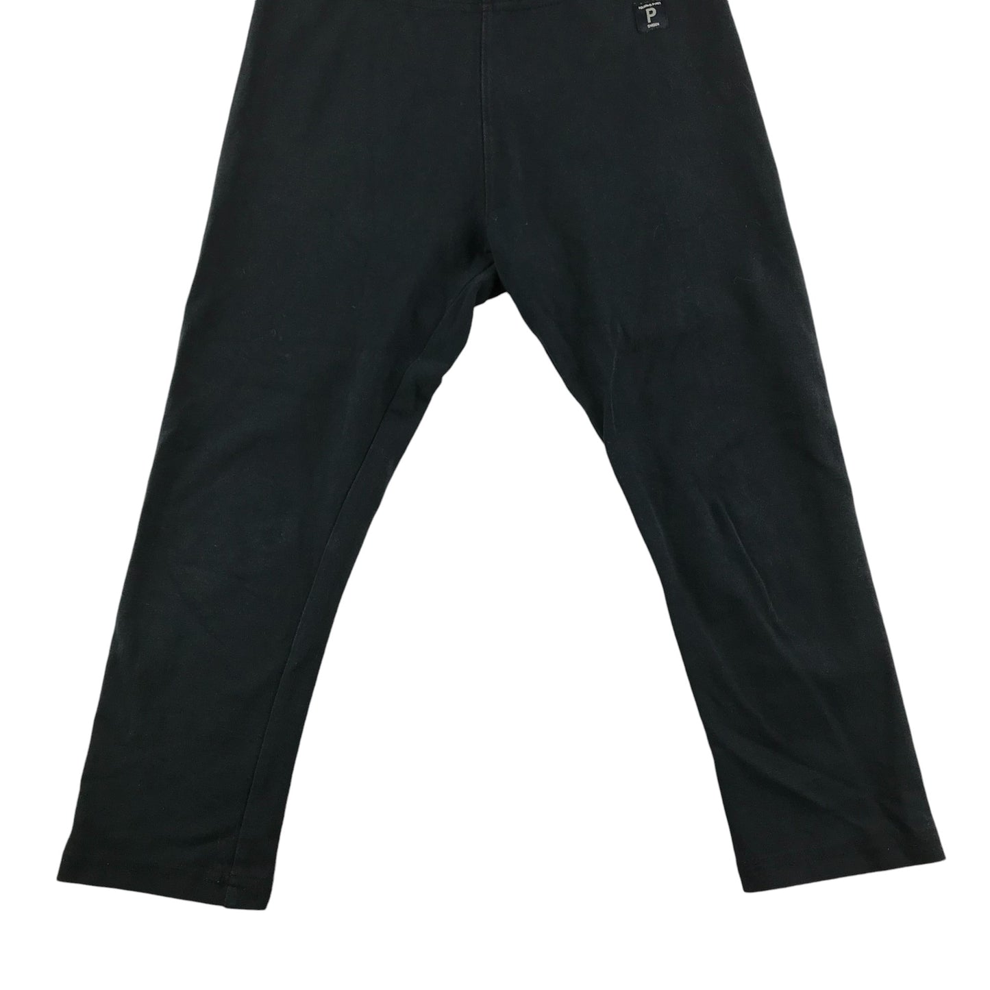 Polarn O.Pyret Leggings 9-10 Years Navy Plain with Logo