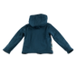 Mountain Warehouse Hooded Fleece 5-6 Years Turquoise Robot Pattern Cotton