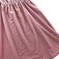 Minoti dress 6-7 years pink sleeveless velvety frilled shoulder