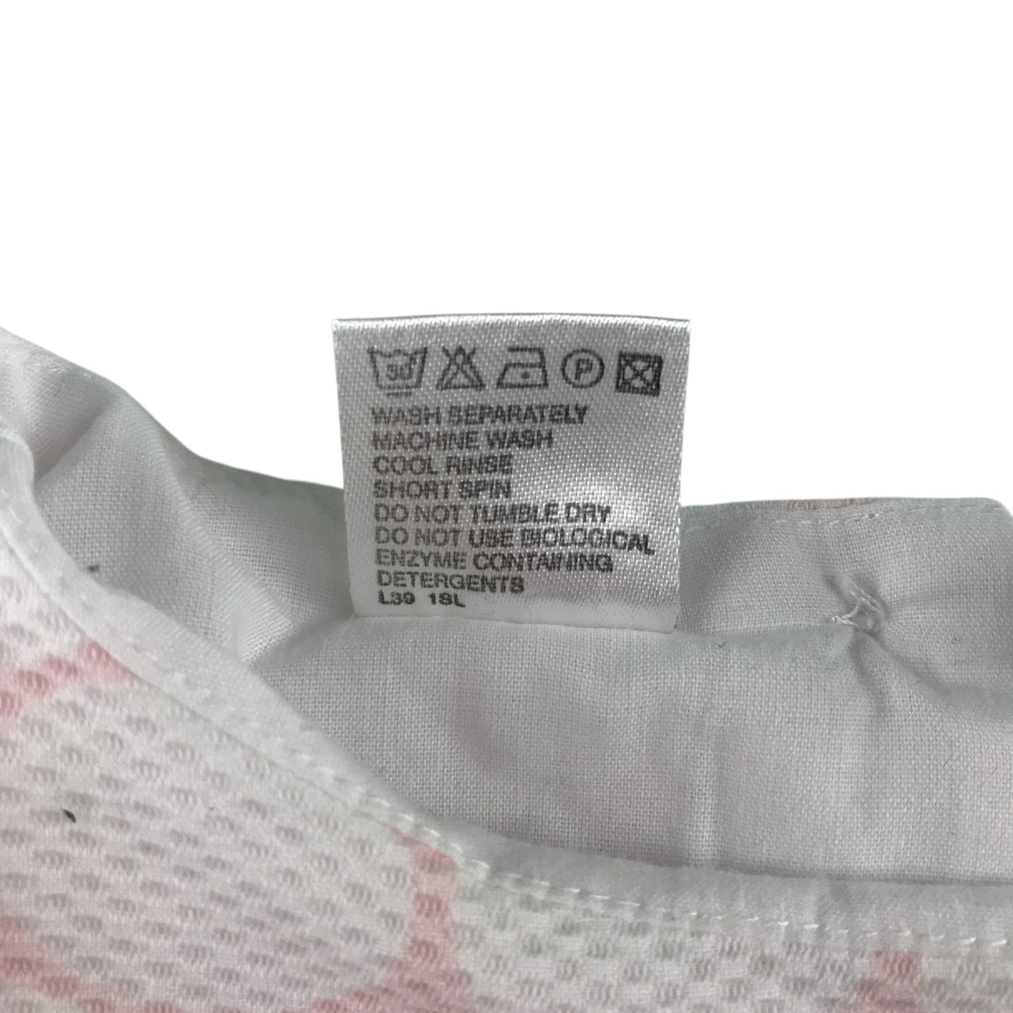 Dani dress 4-5 years white and pink circle pattern design