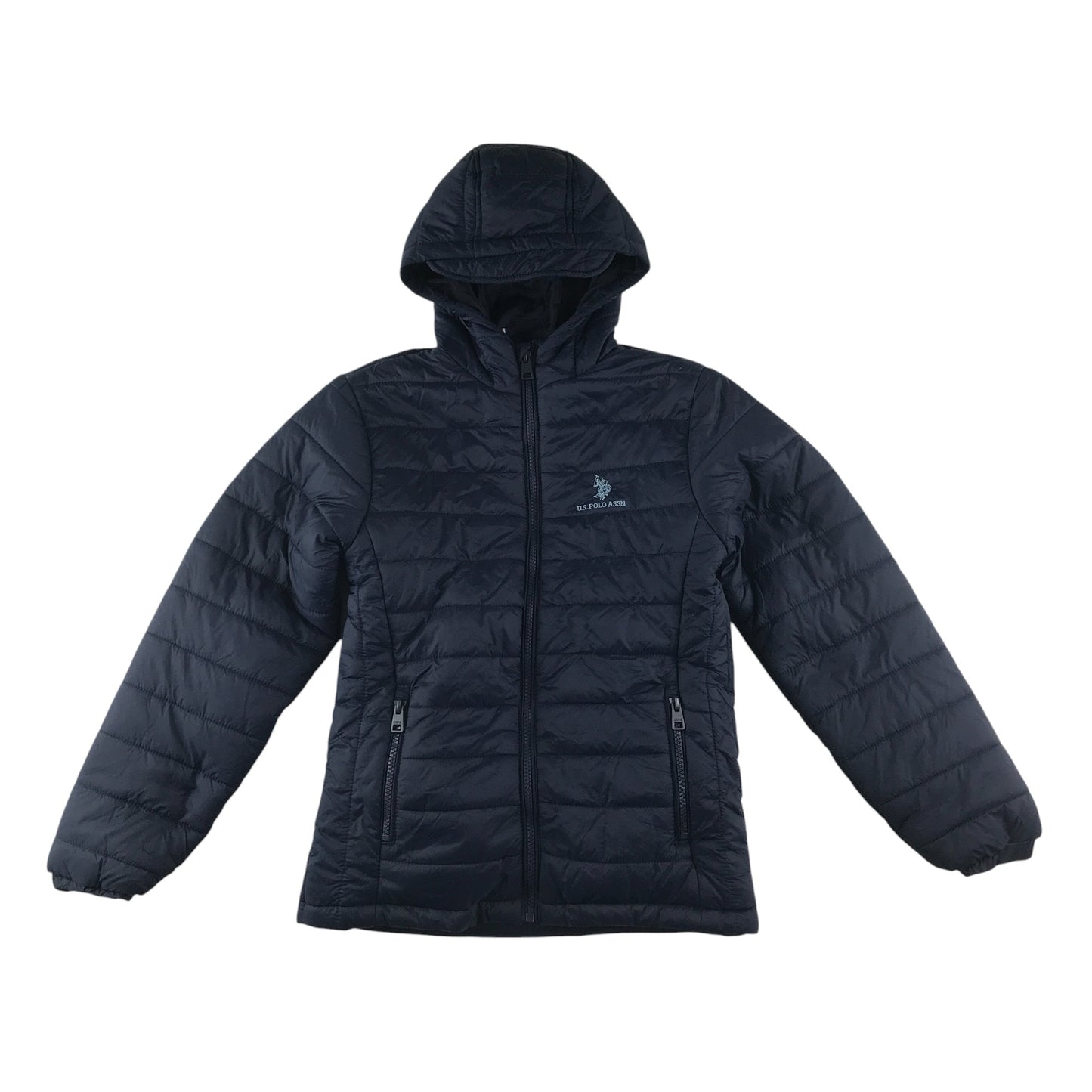 U.S. Polo Assn. jacket 9-10 years navy light puffer