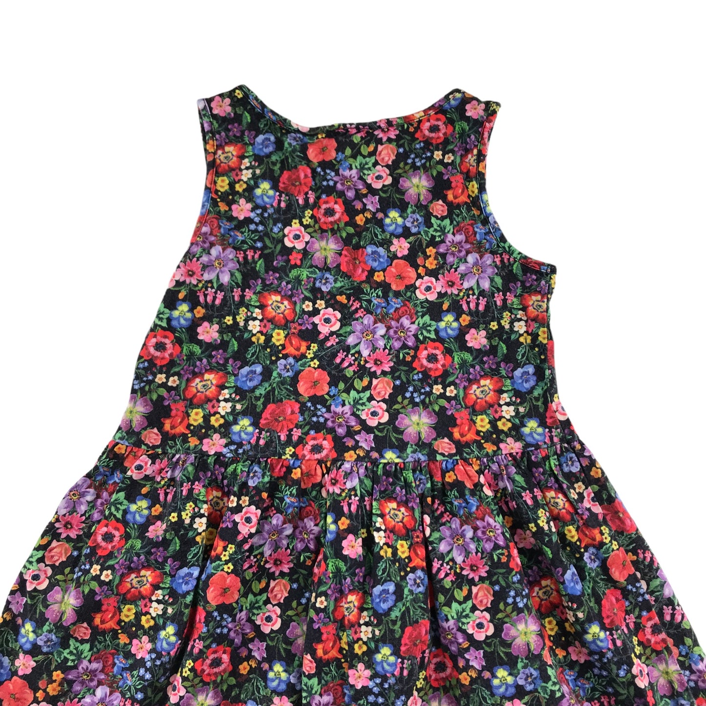 Natalie Lete x H&M Dress Age 7 Multicoloured Floral Pattern Cotton