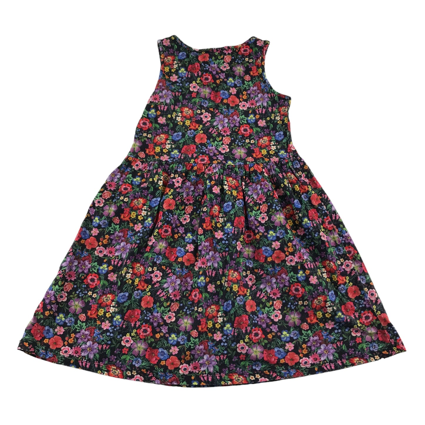 Natalie Lete x H&M Dress Age 7 Multicoloured Floral Pattern Cotton